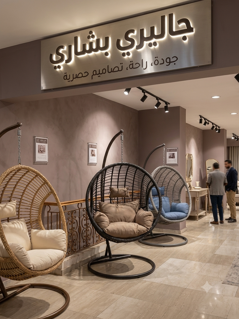 مرجيح عش العصفور الرتان